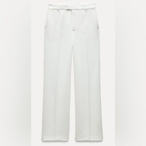 Zara Flowy Straight Leg Pants ZW Collection | NWT